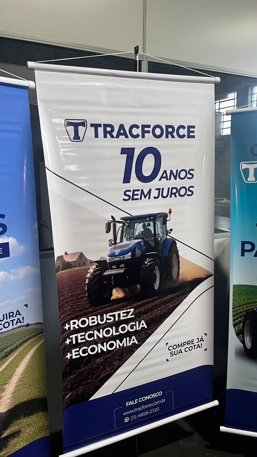 Banner promocional da Tracforce